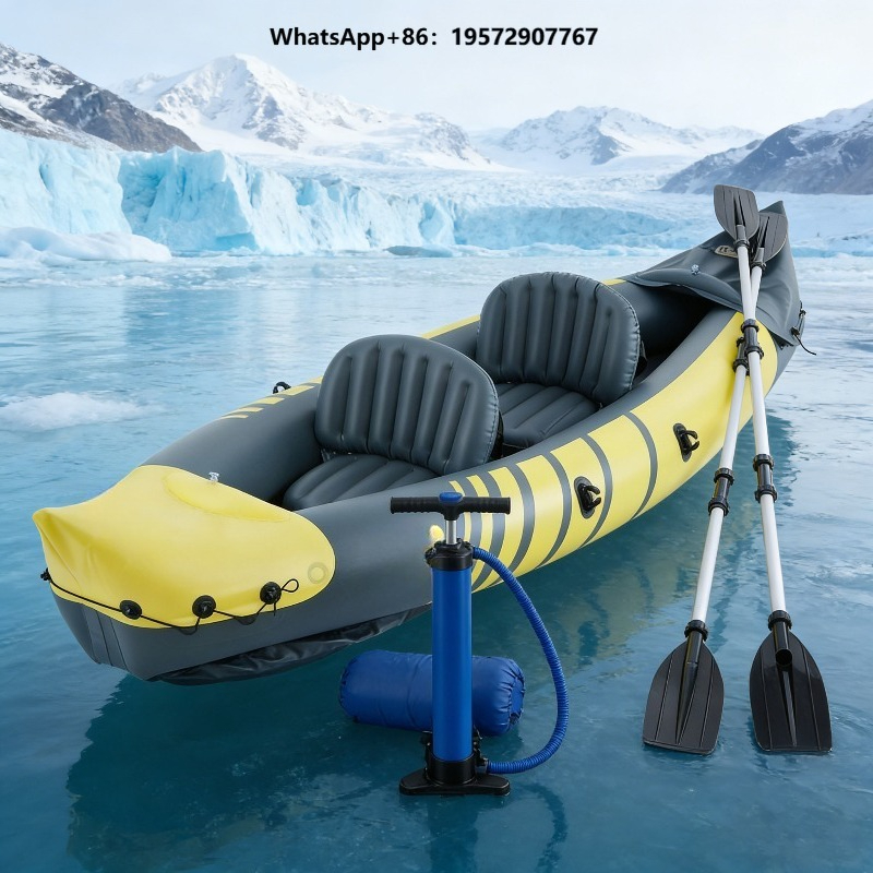 Fishing Kayak Paddle - Çift Kişilik Şişme Balıkçı Kayığı, Kürekli